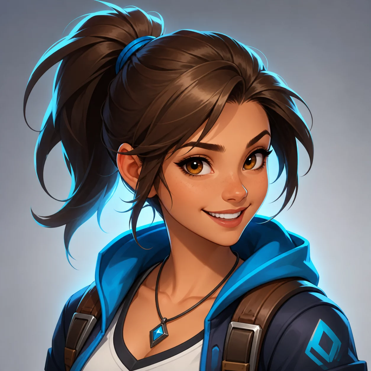 Silver rank social player avatar
