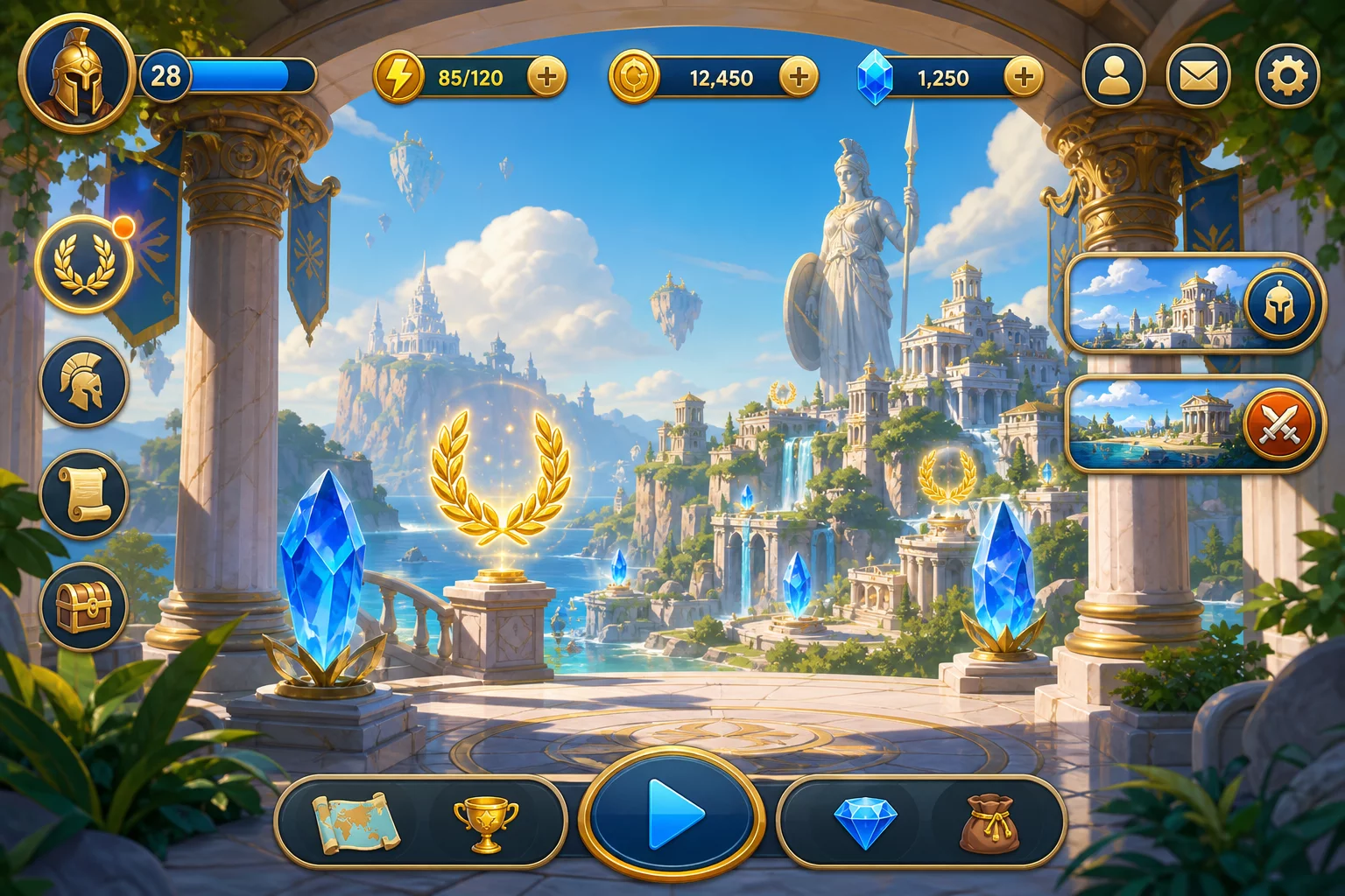Mythic Realm Puzzle Rally