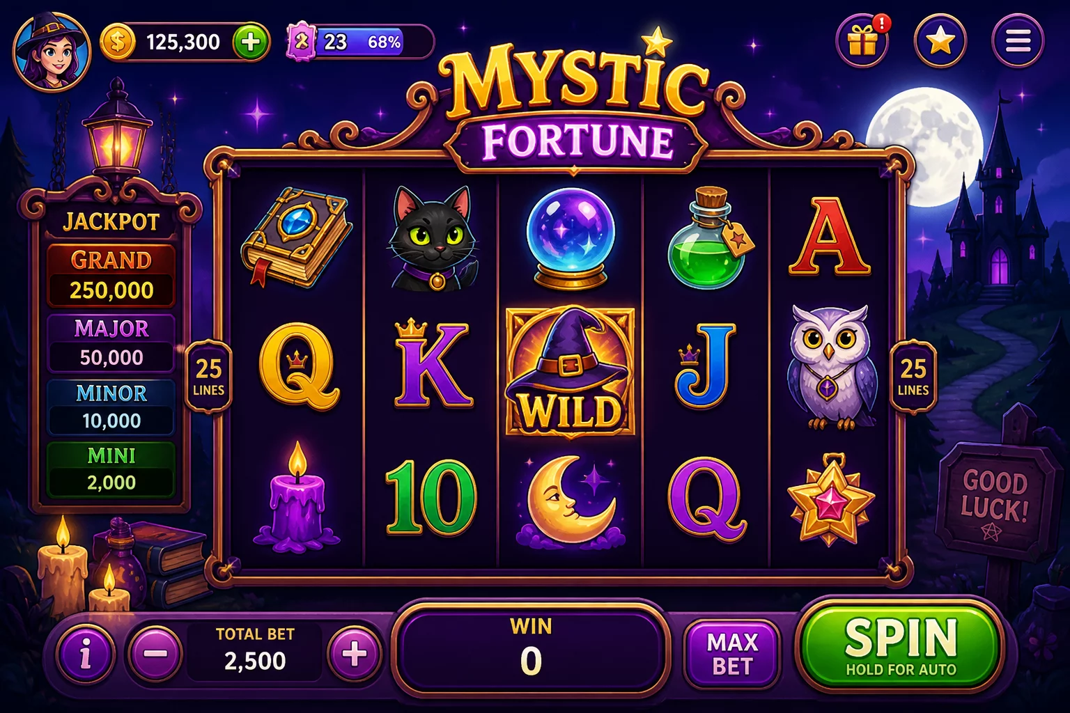 Social Mysterious Night Spins